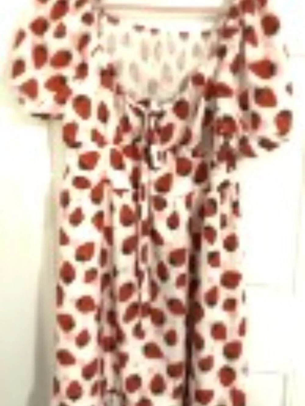 Strawberry Corset Short Sleeve Dress - 38 Bust - Large  NWT  CL5